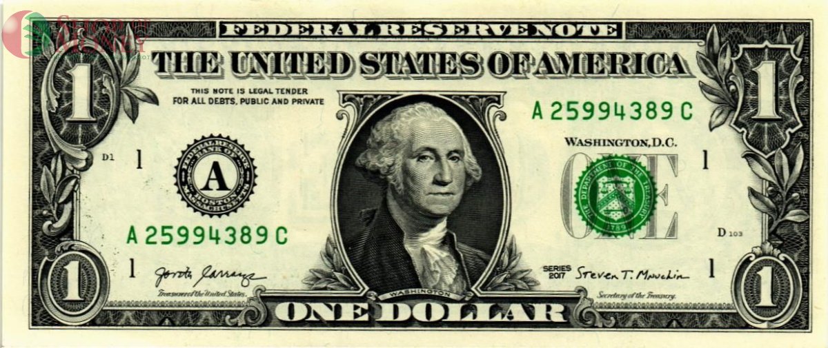 США 1 ДОЛЛАР (A - БОСТОН) 1