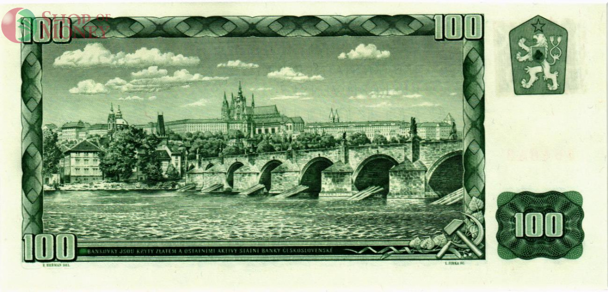 ЧЕХИЯ 100 КРОН 2