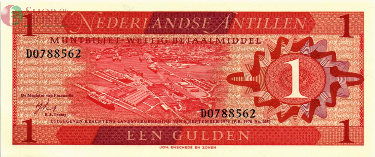 НИДЕРЛАНДСКИЕ АНТИЛЬСКИЕ ОСТРОВА 1 ГУЛЬДЕН 1