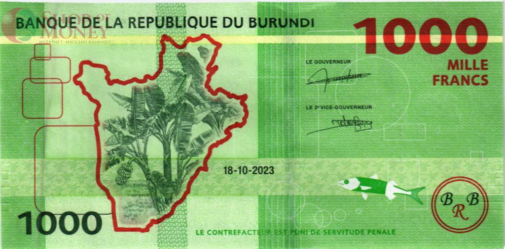 БУРУНДИ 1000 ФРАНКОВ 2