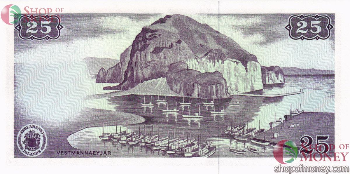 ИСЛАНДИЯ 25 КРОН 2