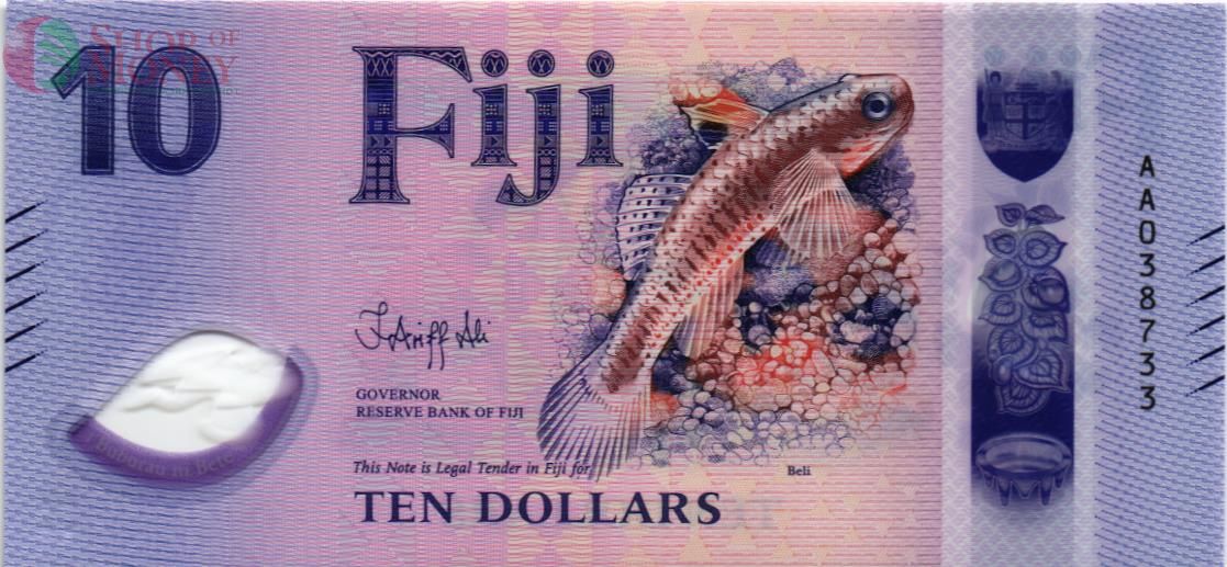 ФИДЖИ 10 ДОЛЛАРОВ 1