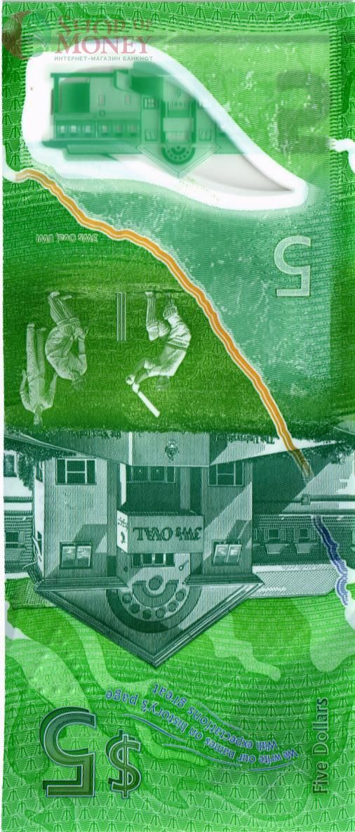 БАРБАДОС 5 ДОЛЛАРОВ 2