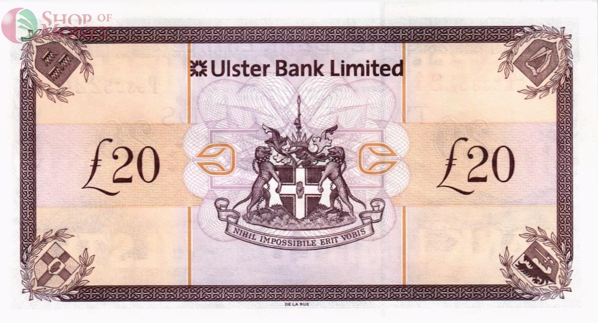 СЕВЕРНАЯ ИРЛАНДИЯ 20 ФУНТОВ 2