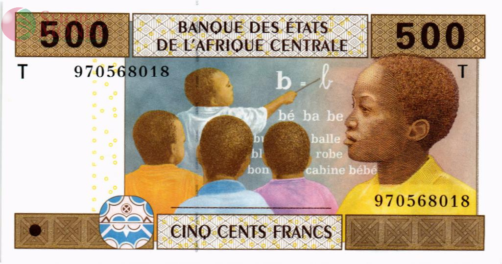 CAS - КОНГО 500 ФРАНКОВ (T) 1