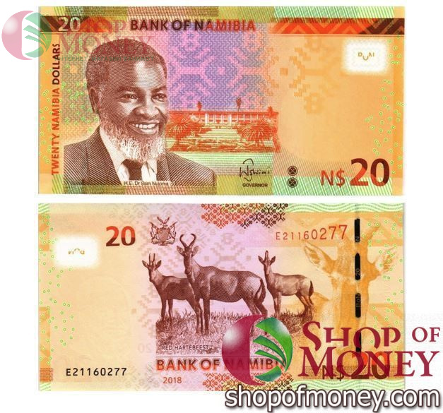 НАМИБИЯ 10 20 30 50 100 200 ДОЛЛАРОВ 7