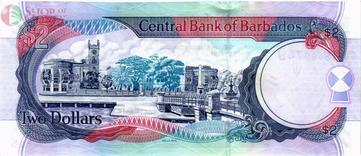 БАРБАДОС 2 ДОЛЛАРА 2