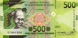 ГВИНЕЯ 500 ФРАНКОВ 1
