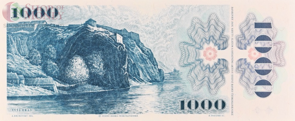 ЧЕХИЯ 1000 КРОН (PMG - GRADE 66) 4