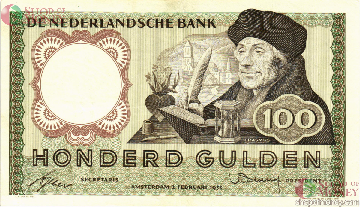 НИДЕРЛАНДЫ 100 ГУЛЬДЕНОВ 1
