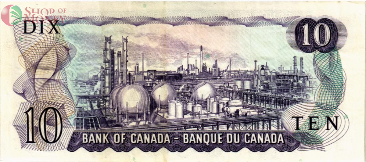 КАНАДА 10 ДОЛЛАРОВ 2