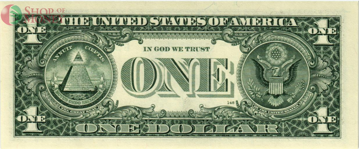 США 1 ДОЛЛАР (B - НЬЮ-ЙОРК) 2