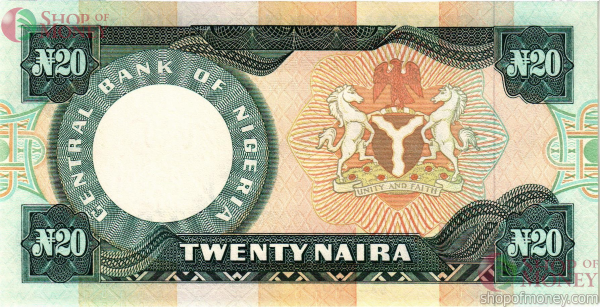 НИГЕРИЯ 20 НАЙРА 2