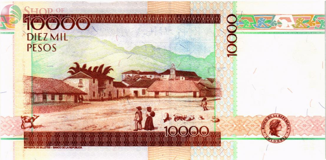 КОЛУМБИЯ 10000 ПЕСО 2