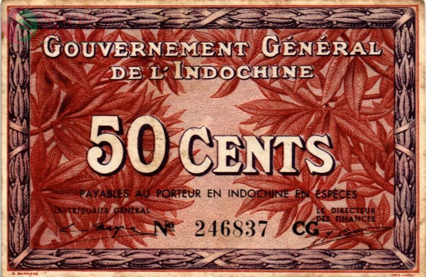ФРАНЦУЗСКИЙ ИНДОКИТАЙ 50 ЦЕНТОВ 1