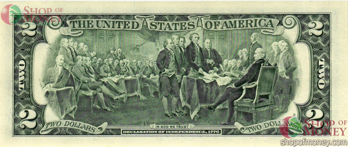 США 2 ДОЛЛАРА (F-Атланта) 2