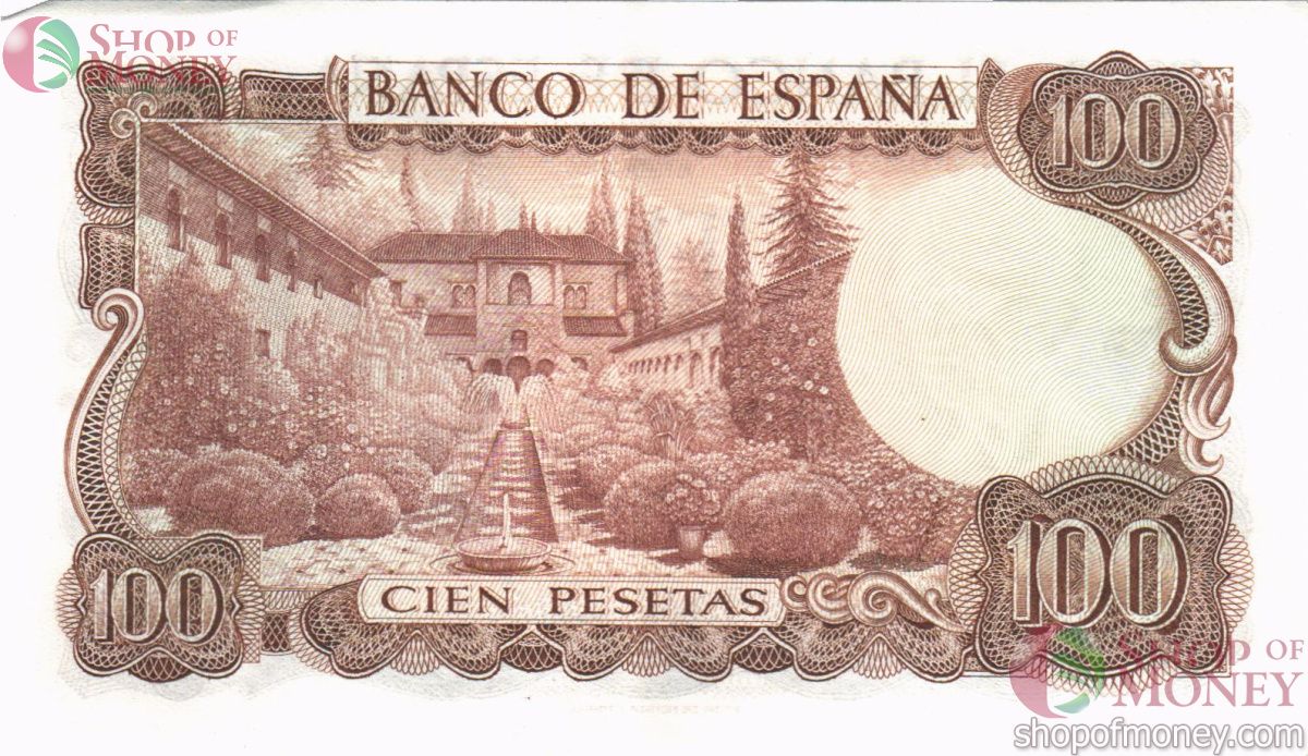 ИСПАНИЯ 100 ПЕСЕТ 2