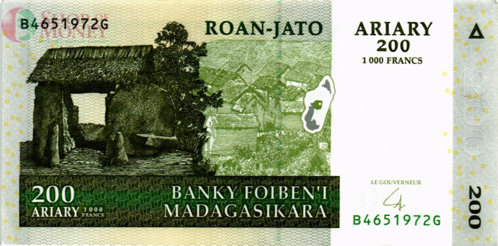МАДАГАСКАР 200 АРИАРИ 1