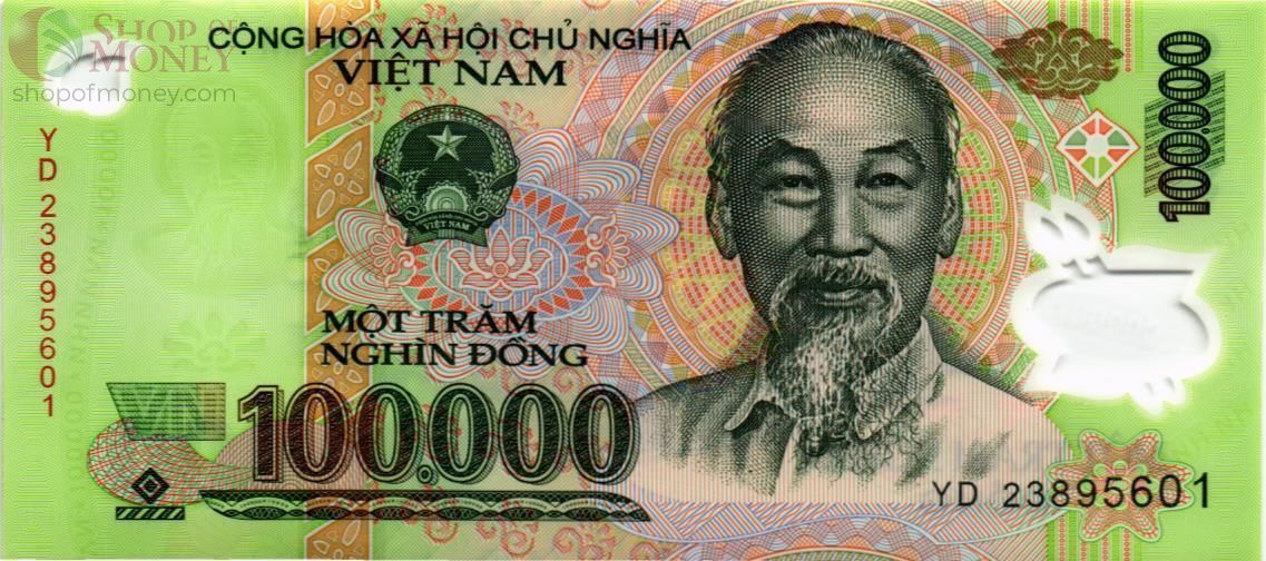 ВЬЕТНАМ 100000 ДОНГ 1