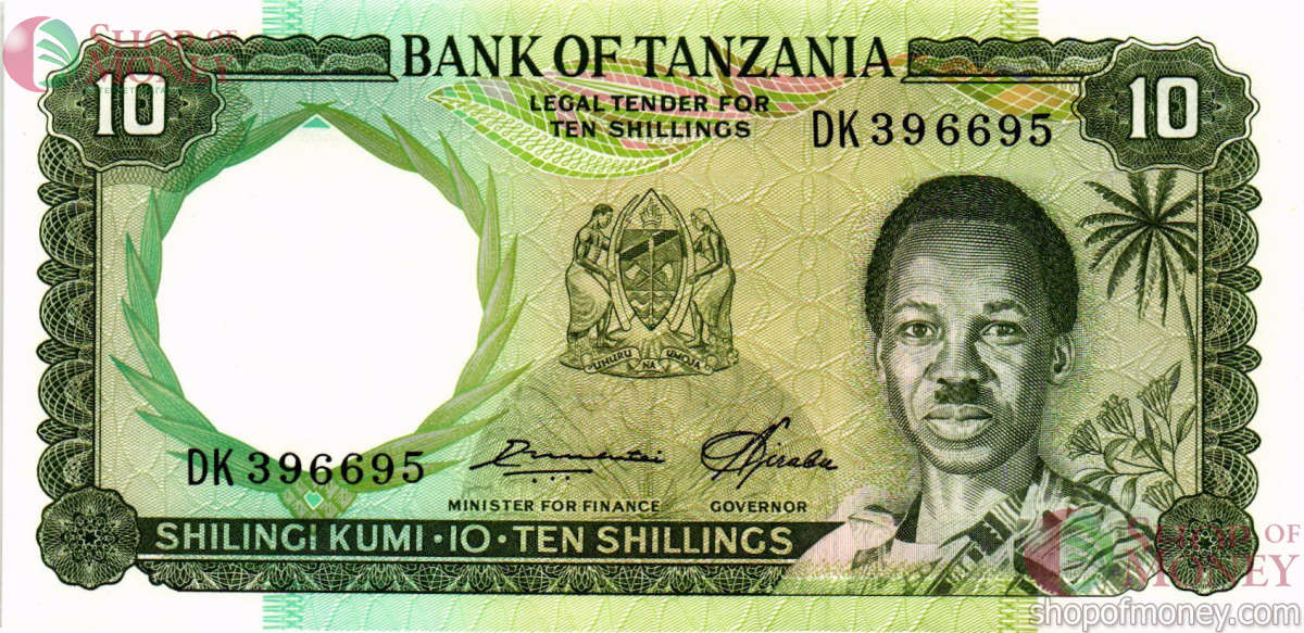 ТАНЗАНИЯ 10 ШИЛЛИНГОВ 1