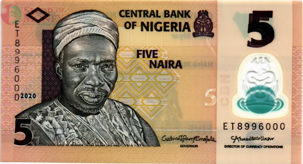 НИГЕРИЯ 5 НАЙРА 1