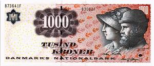 ДАНИЯ 1000 КРОН 1