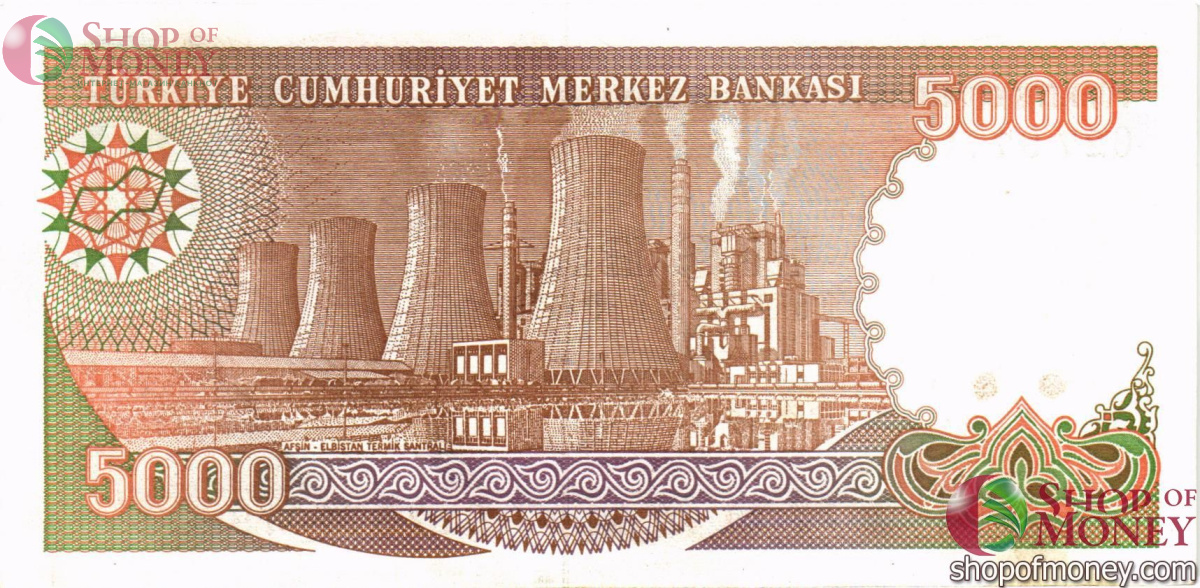 ТУРЦИЯ 5000 ЛИР 2