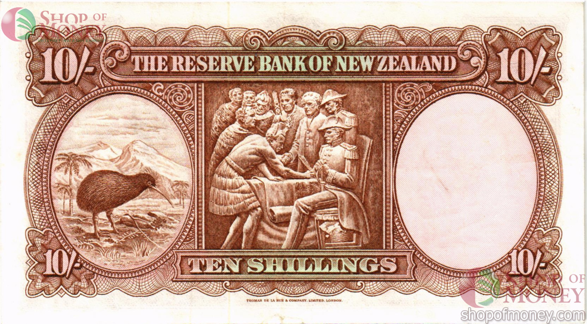 НОВАЯ ЗЕЛАНДИЯ 10 ШИЛЛИНГОВ 2
