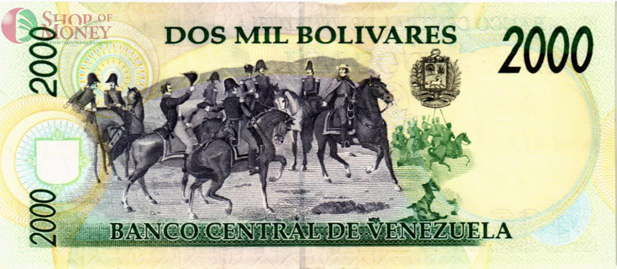 ВЕНЕСУЭЛА 2000 БОЛИВАР (06.08.1998) 2