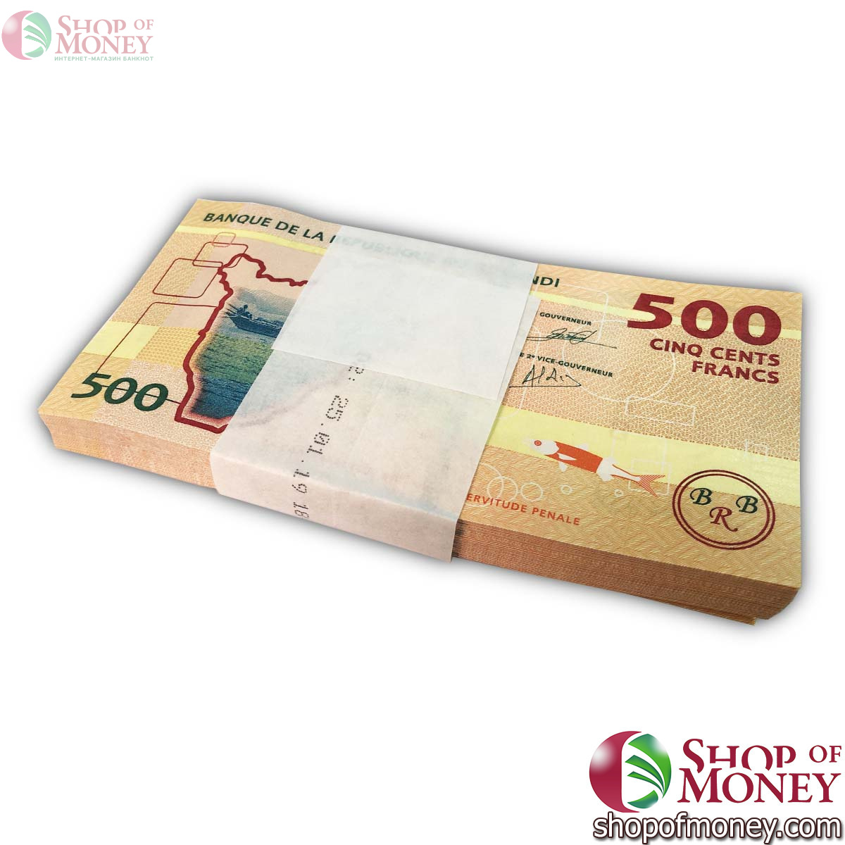 БУРУНДИ 500 ФРАНКОВ (100 БАНКНОТ) 2