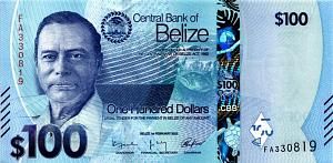 БЕЛИЗ 100 ДОЛЛАРОВ 1