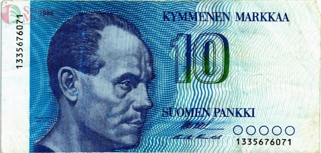 ФИНЛЯНДИЯ 10 МАРОК 1