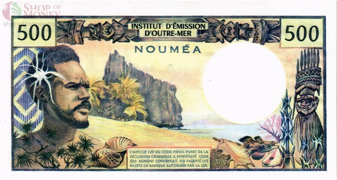 НОВАЯ КАЛЕДОНИЯ 500 ФРАНКОВ 2
