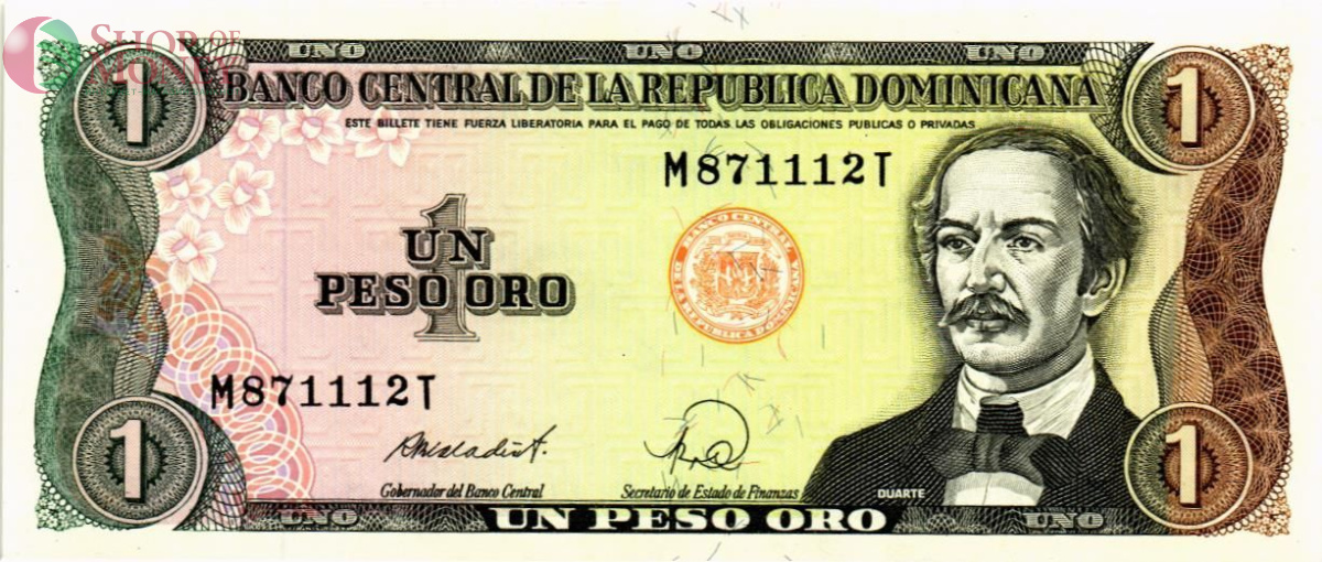 ДОМИНИКАНСКАЯ РЕСПУБЛИКА 1 ПЕСО 1