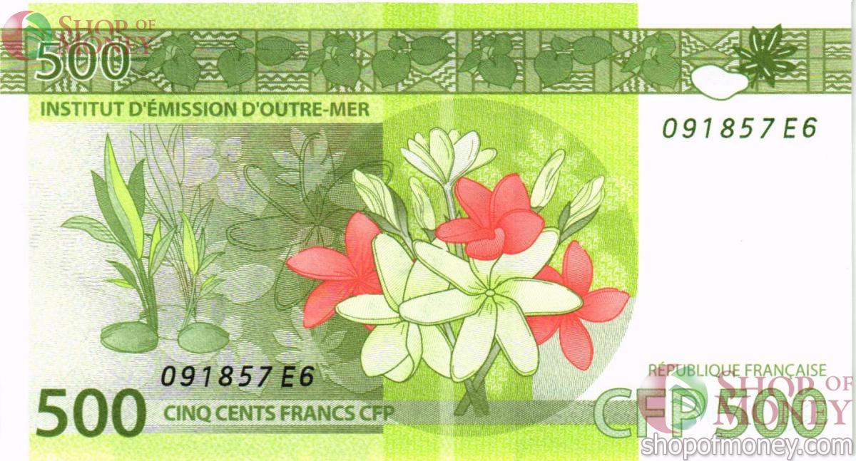 ФРАНЦУЗСКАЯ ПОЛИНЕЗИЯ 500 ФРАНКОВ 2