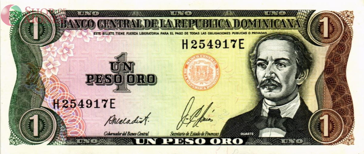 ДОМИНИКАНСКАЯ РЕСПУБЛИКА 1 ПЕСО 1