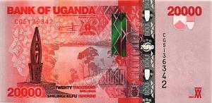 УГАНДА 20000 ШИЛЛИНГОВ 1
