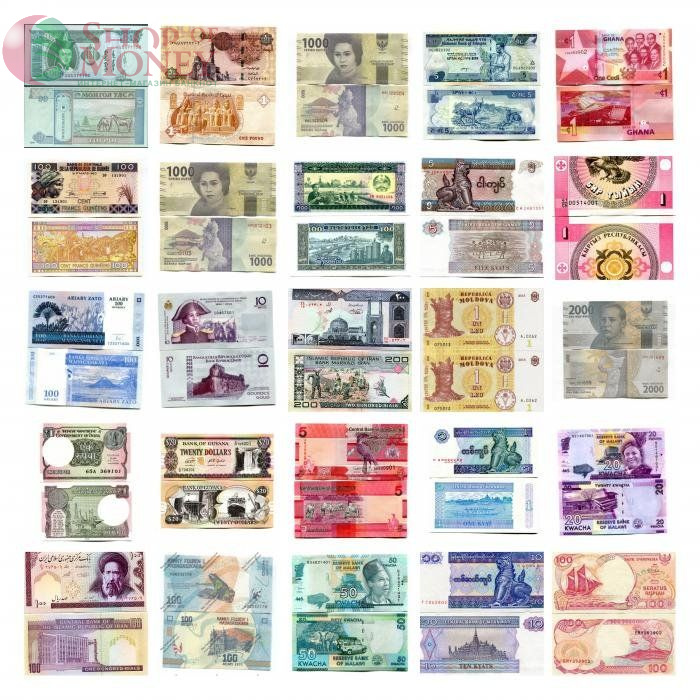 НАБОР 100 БАНКНОТ 3