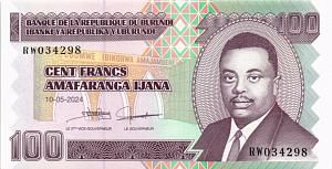 БУРУНДИ 100 ФРАНКОВ 1