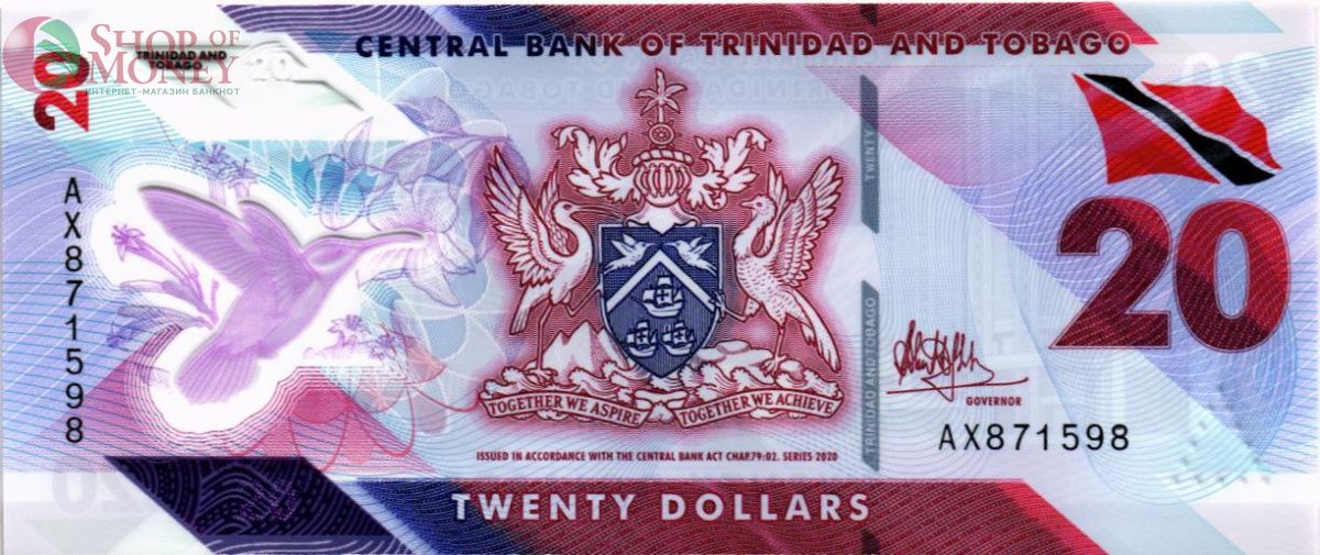 ТРИНИДАД И ТОБАГО 20 ДОЛЛАРОВ 1