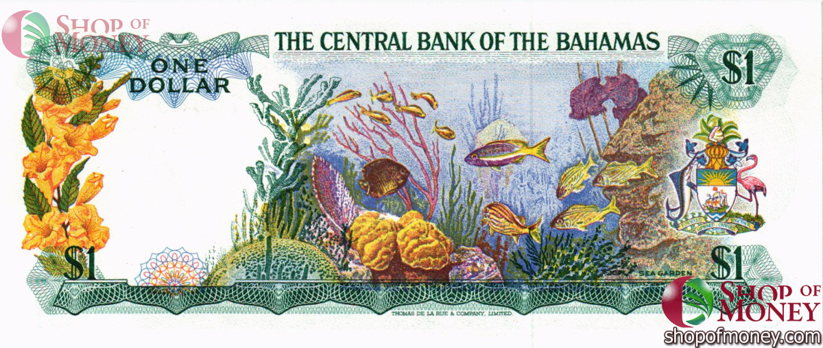 БАГАМСКИЕ ОСТРОВА 1 ДОЛЛАР 2