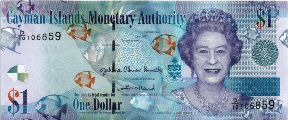 КАЙМАНОВЫ ОСТРОВА 1 ДОЛЛАР 1