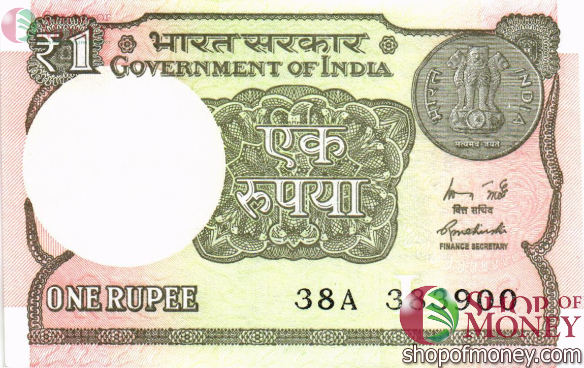 ИНДИЯ 1 РУПИЯ (-L-) 1