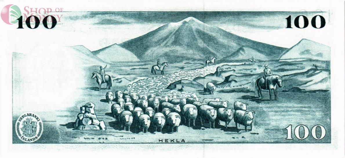 ИСЛАНДИЯ 100 КРОН 2