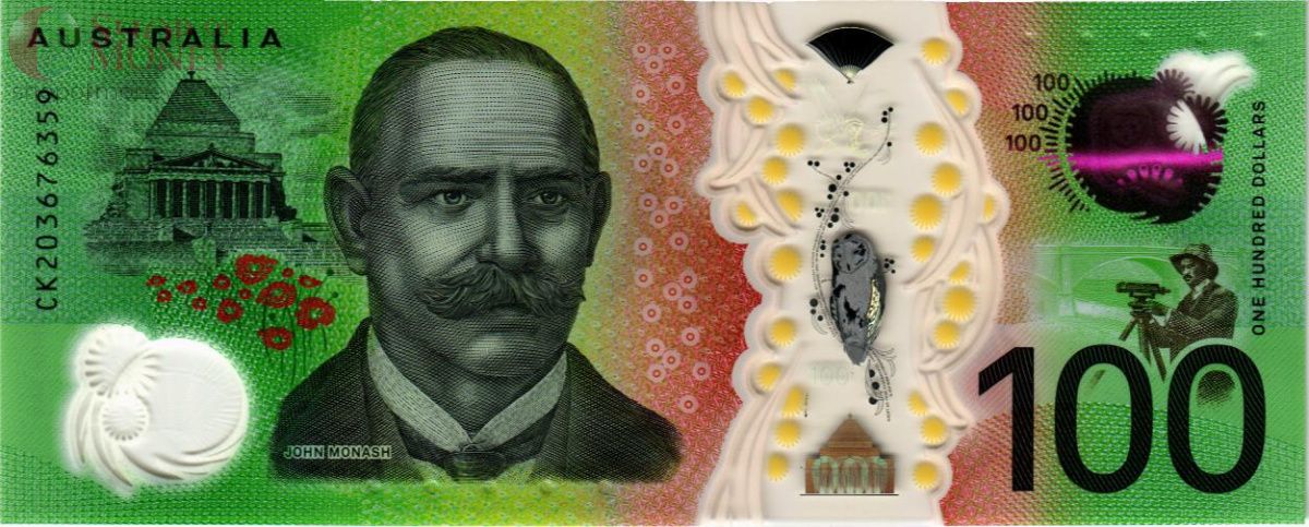 АВСТРАЛИЯ 100 ДОЛЛАРОВ usd 2