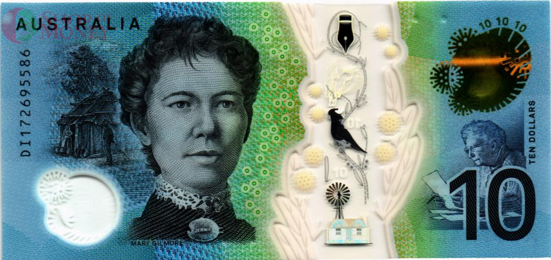 АВСТРАЛИЯ 10 ДОЛЛАРОВ 2