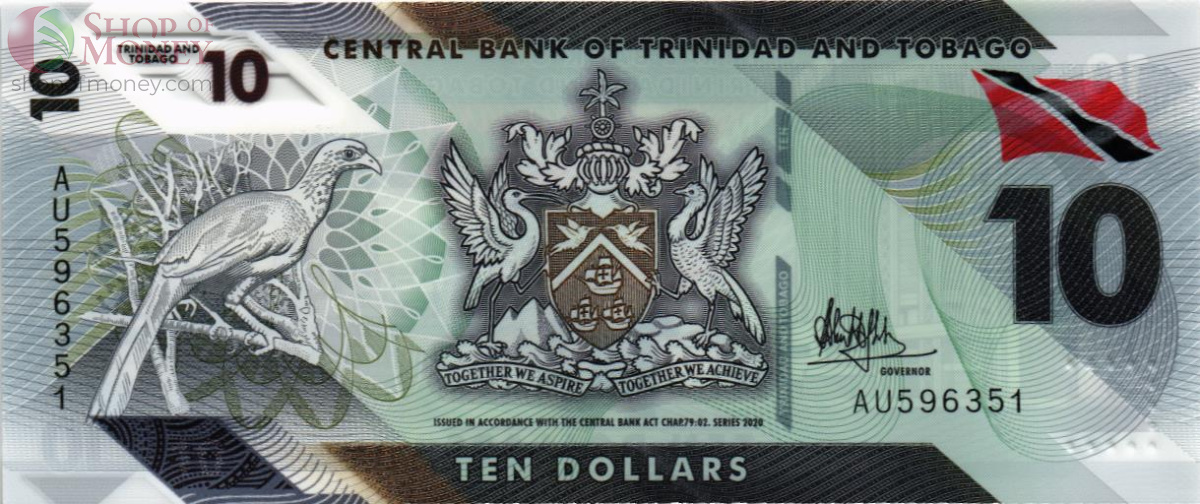 ТРИНИДАД И ТОБАГО 10 ДОЛЛАРОВ 1