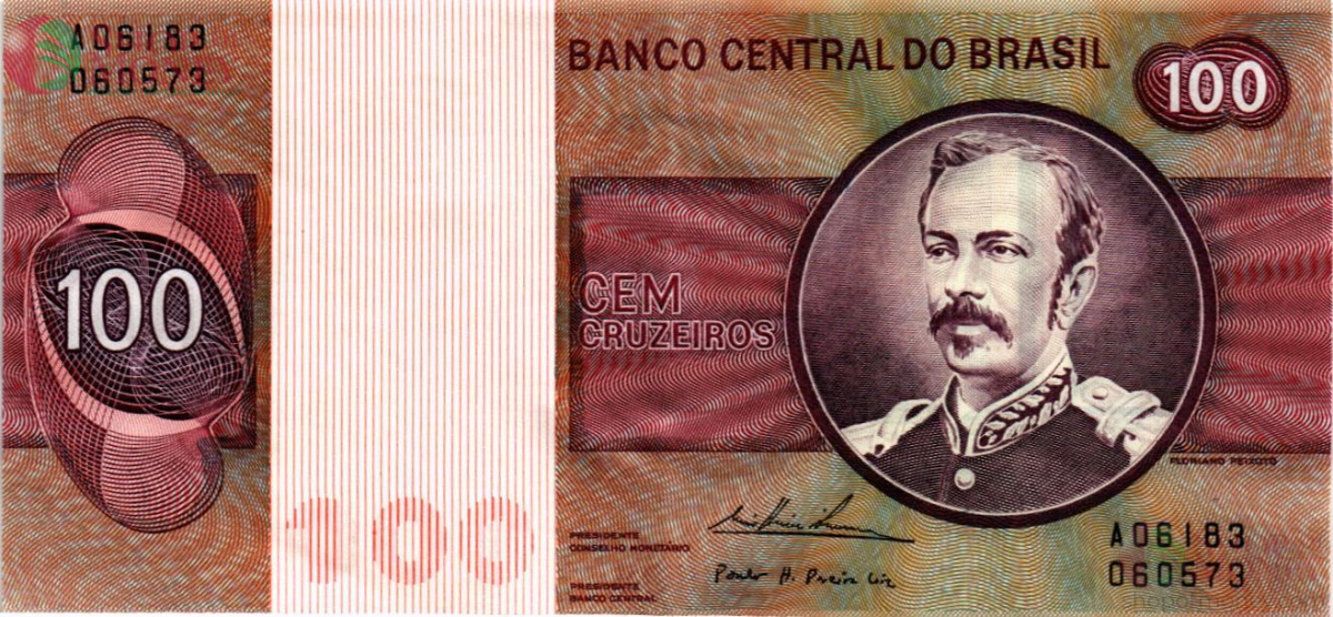 БРАЗИЛИЯ 100 КРУЗЕЙРО 1