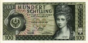 АВСТРИЯ 100 ШИЛЛИНГОВ 1