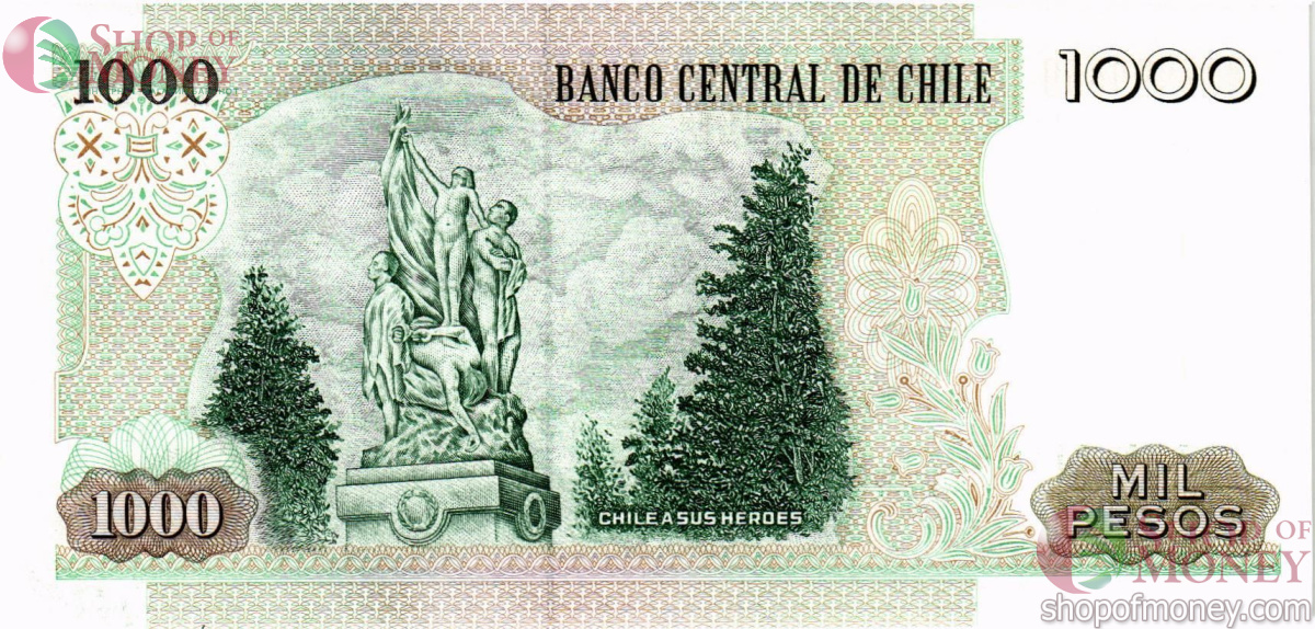 ЧИЛИ 1000 ПЕСО 2